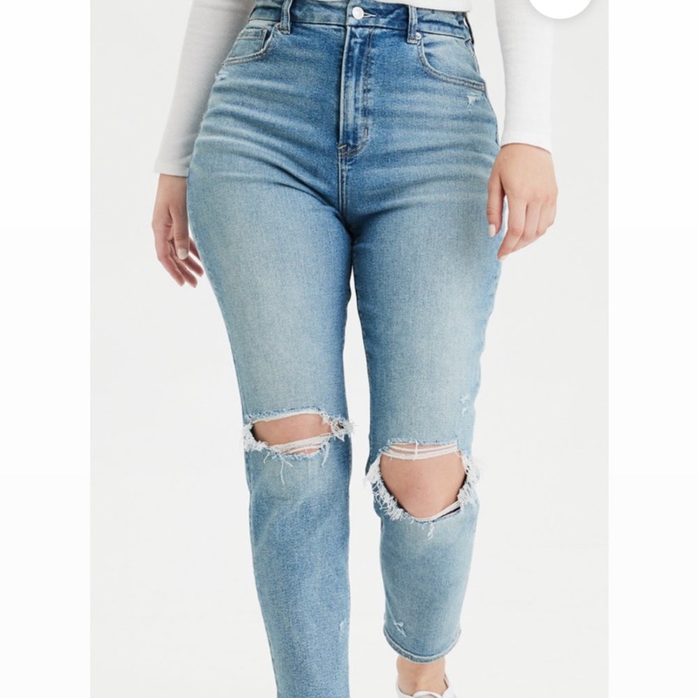 american eagle mom jeans size 000 MADE BIG HAD TO SIZE DOWN.